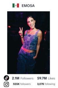 Image of Tik Tok Artist Emosa